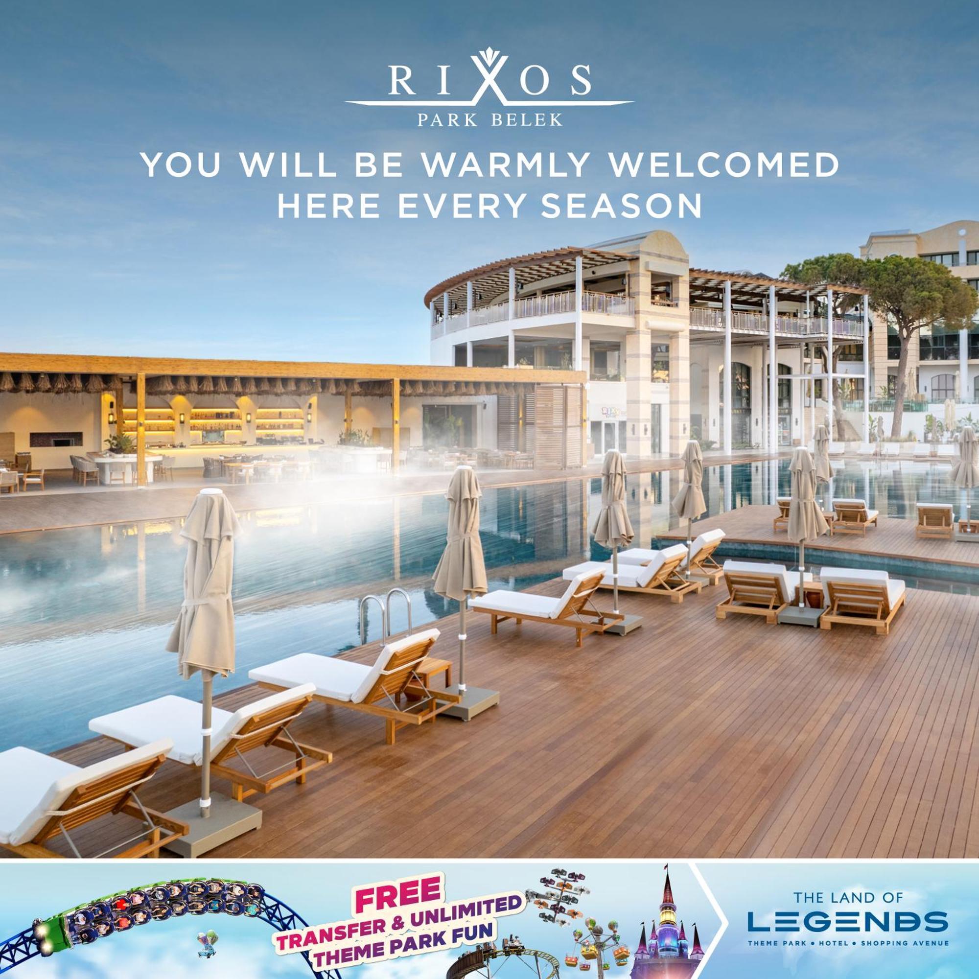 Rixos Park Belek - The Land Of Legends Access Hotel Eksteriør billede